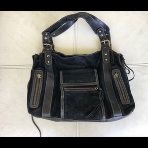 Leather women’s bag black